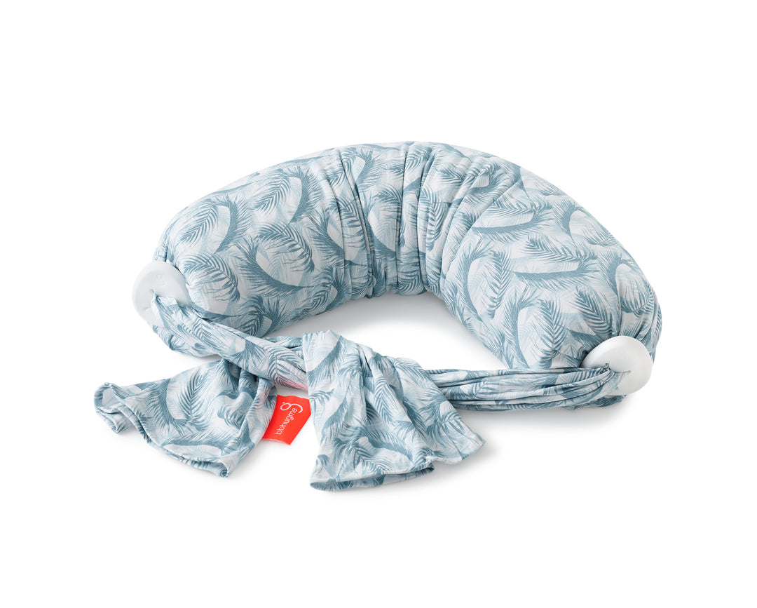 Adjustable Nursing Pillow Feather Blue