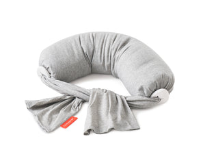 Adjustable Nursing Pillow Grey Melange