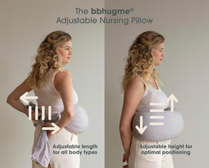 How to Adjust the bbhugme Nursing Pillow