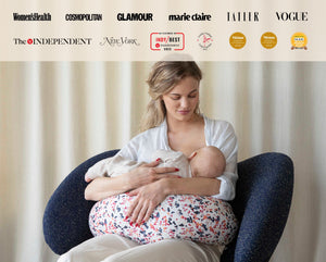 The Award Winning Adjustable Nursing Pillow Dots