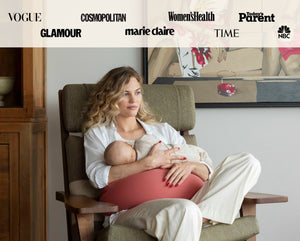 bbhugme Nursing Breastfeeding Pillow Award-Winning Cedar
