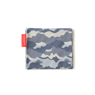 bbhugme nursing pillow extra cover blue print