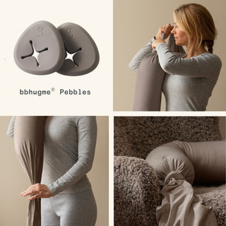 bbhugme Nursing Pillow Hazel Brown how to use and adjust the pillow