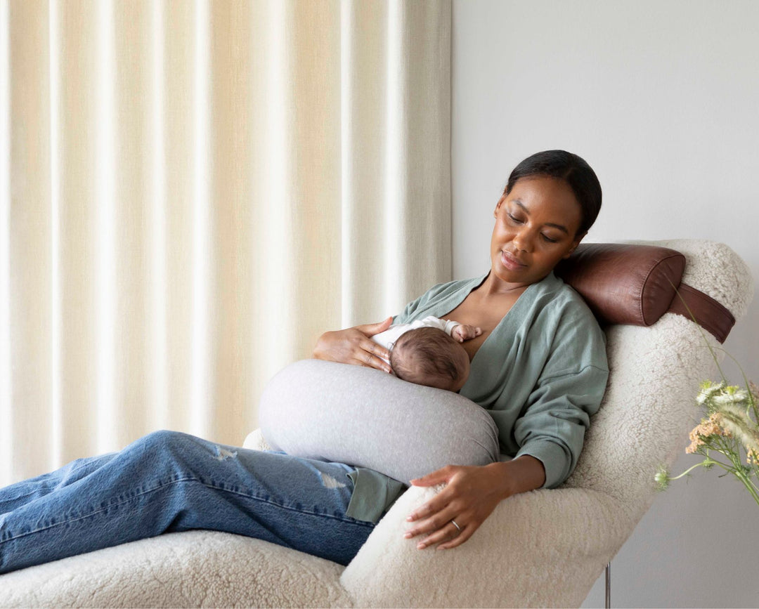 Boppy Baby First Feeding Pillow Nursing Pillow Boppy In Bassinet