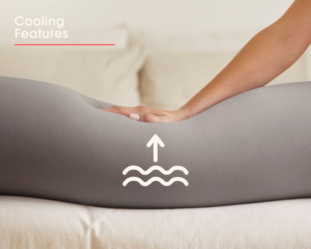 bbhugme® AwardWinning Pregnancy Pillow in Stone