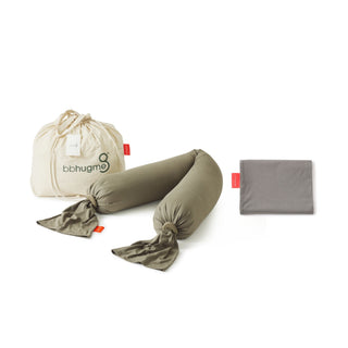 Pregnancy Pillow & Extra Cover Bundle - Dusty Olive