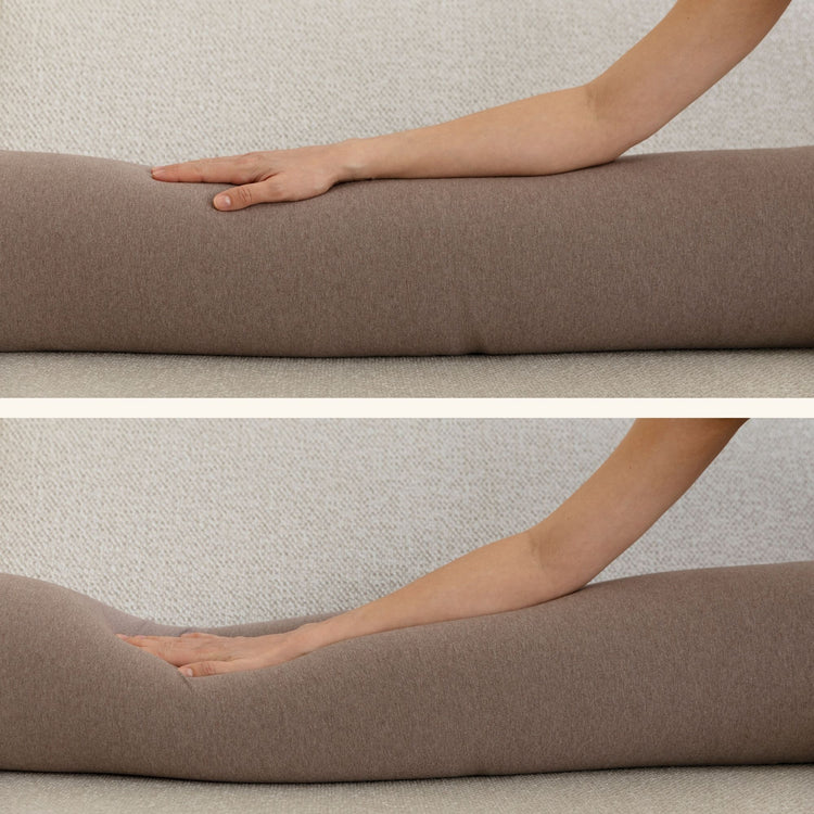 bbhugme Pregnancy Pillow Hazel Brown soft firmness