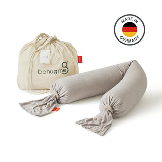 bbhugme Pregnancy Pillow Seashell Beige Made in Germany
