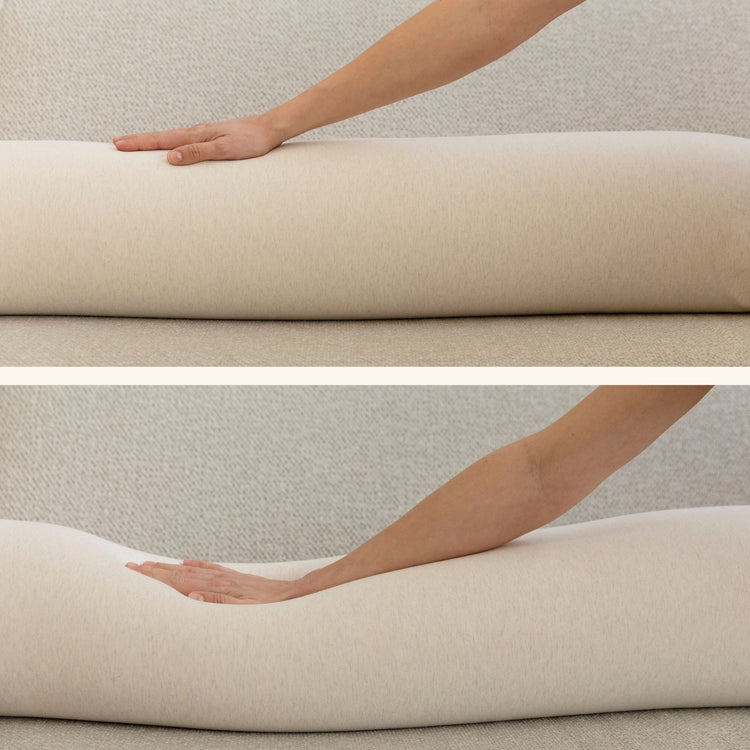 bbhugme Pregnancy Pillow Soft White Soft firmness