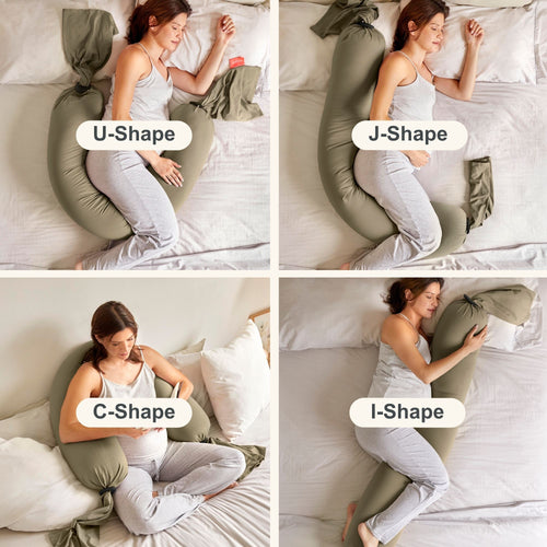 Pregnancy Pillow - Dusty Olive