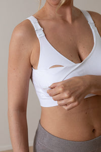 Everyday Nursing Bra - White