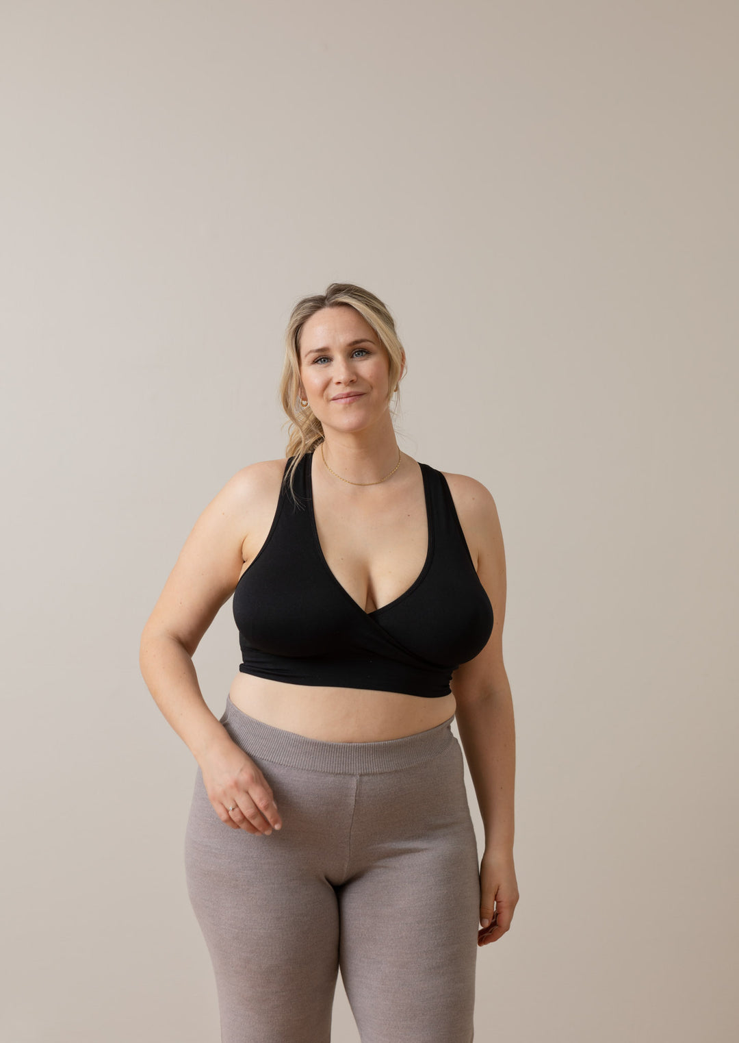 Breastfeeding Comfort Bra Black